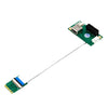 NGFF (M.2)  Key A/E  to PCI-E X1 Adapter Riser Card with USB 2.0 Port