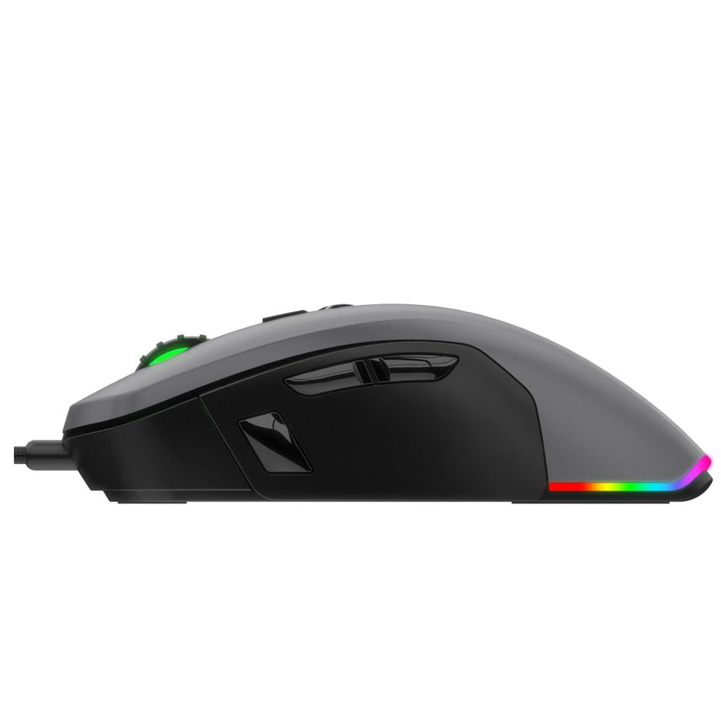 AJAZZ GTI 5000DPI Wired Professional Optical Mouse for Gaming/Office - Gray