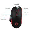 YWYT 2.4 G Wireless Game Mouse Portable Mouse Gift Mouse Game Office