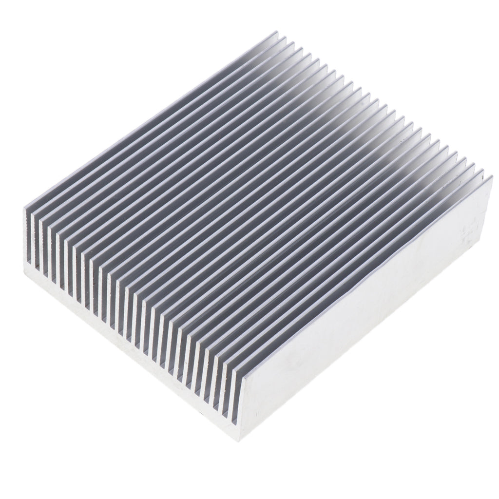 Aluminum Heatsink Cooling Fin 100x27x80mm for Power Amplifier CPU