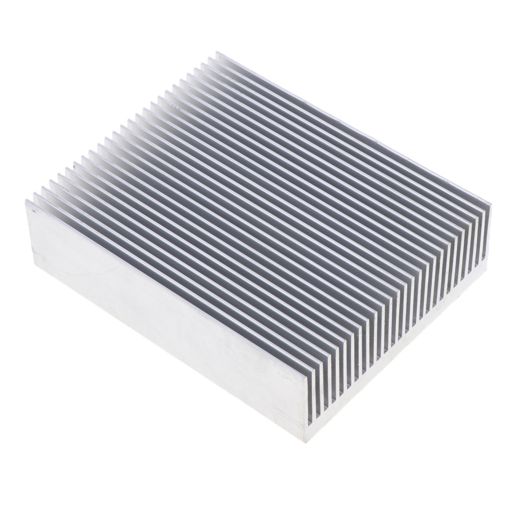 Aluminum Heatsink Cooling Fin 100x27x80mm for Power Amplifier CPU