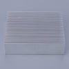 Aluminum Heatsink Cooling Fin 100x27x80mm for Power Amplifier CPU