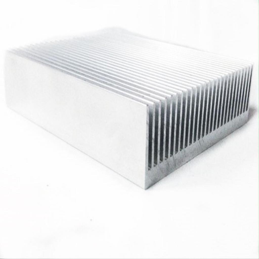 Aluminum Heatsink Cooling Fin 100x27x80mm for Power Amplifier CPU