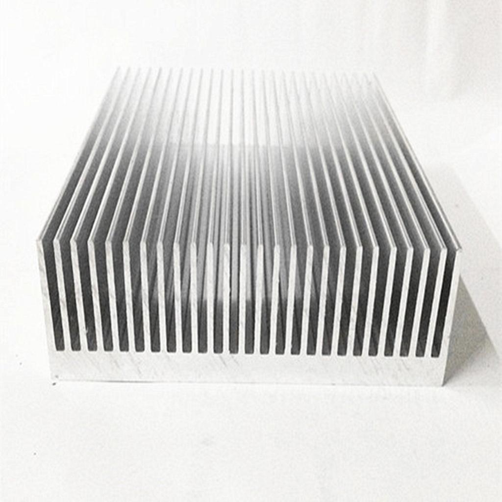 Aluminum Heatsink Cooling Fin 100x27x80mm for Power Amplifier CPU