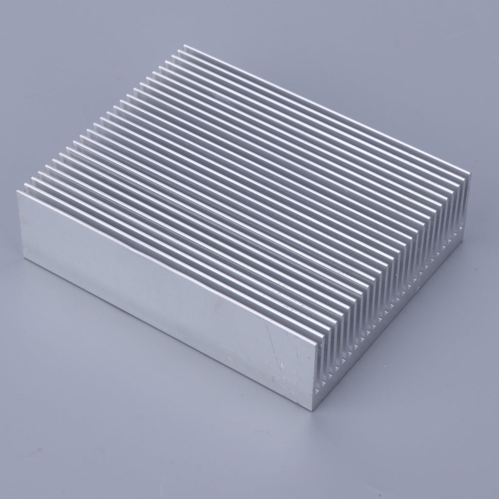 Aluminum Heatsink Cooling Fin 100x27x80mm for Power Amplifier CPU