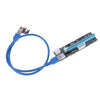 USB 3.0 Express 1x to 16x PCI-E GPU Extender Riser Card Adapter Cable 6 Pin