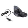 Ergonomic Optical Wired Vertical Mouse Gaming Mice with Palm Rest Black