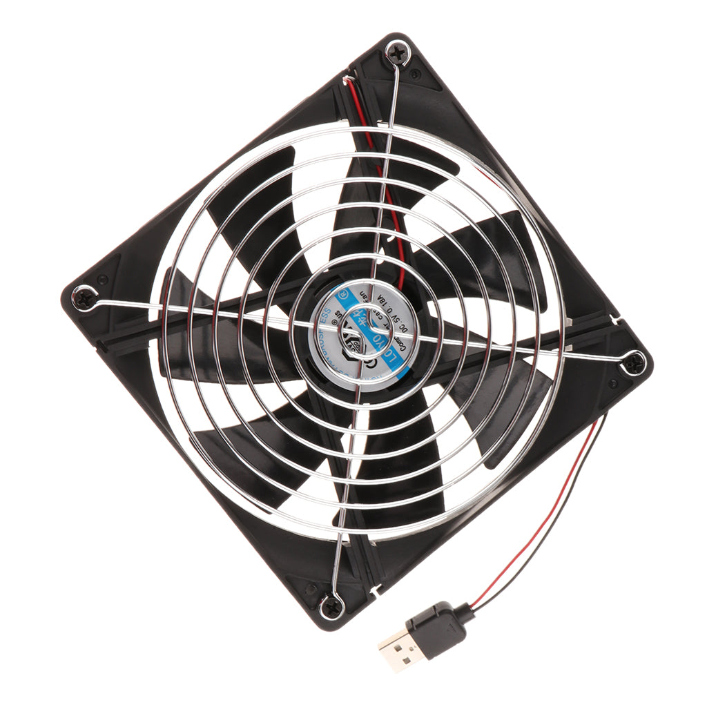 Mini TV Box Router Cooling Fan Silent 140mm 5V USB Power Quiet Cooler 14cm