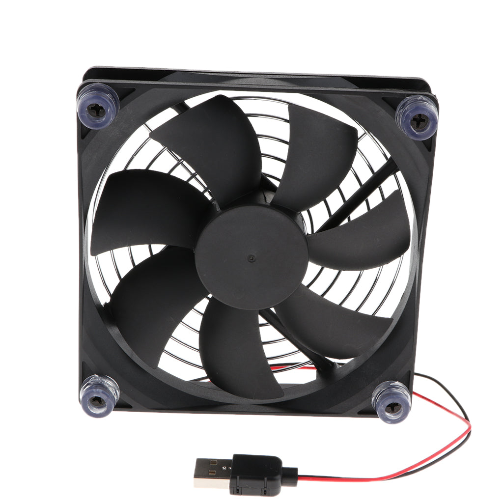 Mini TV Box Router Cooling Fan Silent 120mm 5V USB Power Quiet Cooler 12cm
