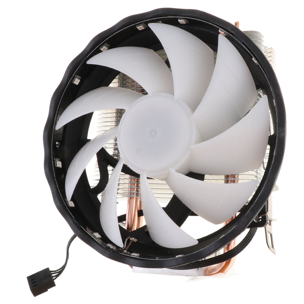 120mm Quiet Computer CPU Cooling Fan 3Pins Wire LED CPU Cooler 3