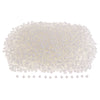 0.5kg Half Pearl Beads Flat Back Cabochon for DIY Scrapbooking White 4mm