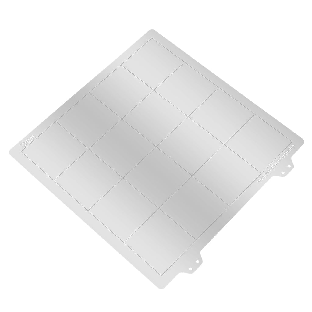 220 x 220mm Spring Steel Sheet Heat Bed Platform for Anet A8 A6 3D Printers