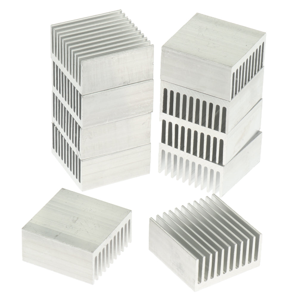 40x40x20mm Aluminum Heat Sink Heatsink Cooler Fin, LED Amplifier Transistor