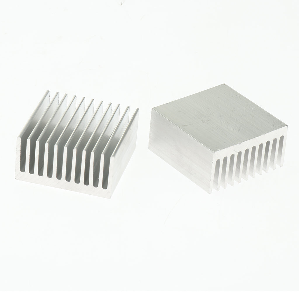 40x40x20mm Aluminum Heat Sink Heatsink Cooler Fin, LED Amplifier Transistor