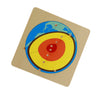 Load image into Gallery viewer, Earth Interior Wooden Puzzle Board Early Education Geography Teaching Aids
