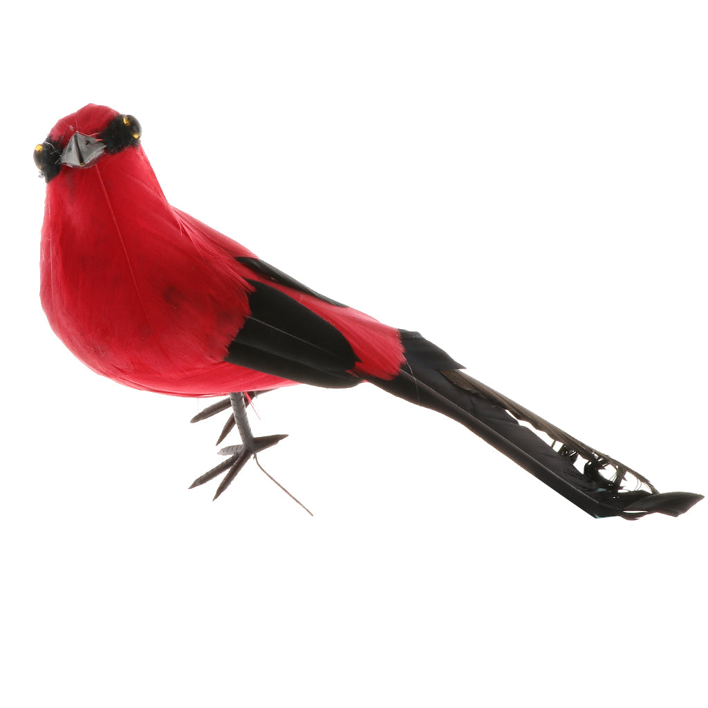 Simulation Feathered Bird Model Figure Statue Kids Toy Home Decor 1