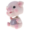 Nodding Lucky Pig Toy Bobbing Figure Doll Car Auto Interior Ornaments B