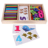 Load image into Gallery viewer, Wooden Arithmetic Box - Math Mathematics Educational Toy Counting Stick Set