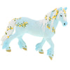 Load image into Gallery viewer, Plastic Animal Model Figurines Kids Toy Decor Elven Horse with Flower Blue
