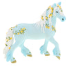 Load image into Gallery viewer, Plastic Animal Model Figurines Kids Toy Decor Elven Horse with Flower Blue