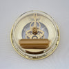 103mm/4.06inch Dial Roman Numeral Watch Quartz Clock Insert with Golden Trim