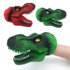 Dinosaur Hand Puppet Tyrannosaurus Gloves Party Scared Toy for Child Red