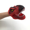 Dinosaur Hand Puppet Tyrannosaurus Gloves Party Scared Toy for Child Red