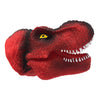 Dinosaur Hand Puppet Tyrannosaurus Gloves Party Scared Toy for Child Red