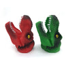 Dinosaur Hand Puppet Tyrannosaurus Gloves Party Scared Toy for Child Red