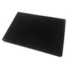 Velvet Ring Trays Pads for Jewelry Showcase Home Counter Organization Black