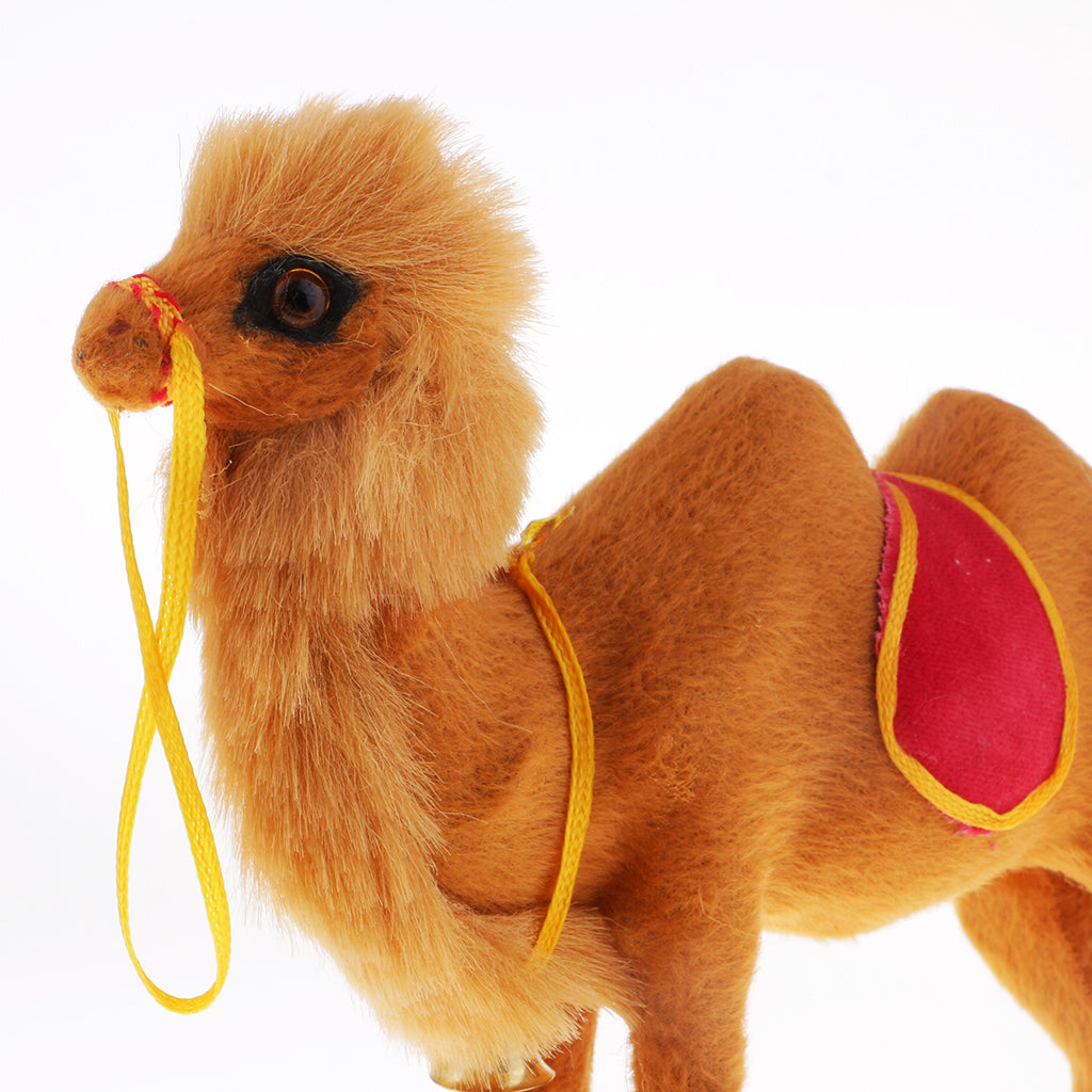 Simulation Animal Camel Model Action Figures Kids Educational Toy 19x5x16cm