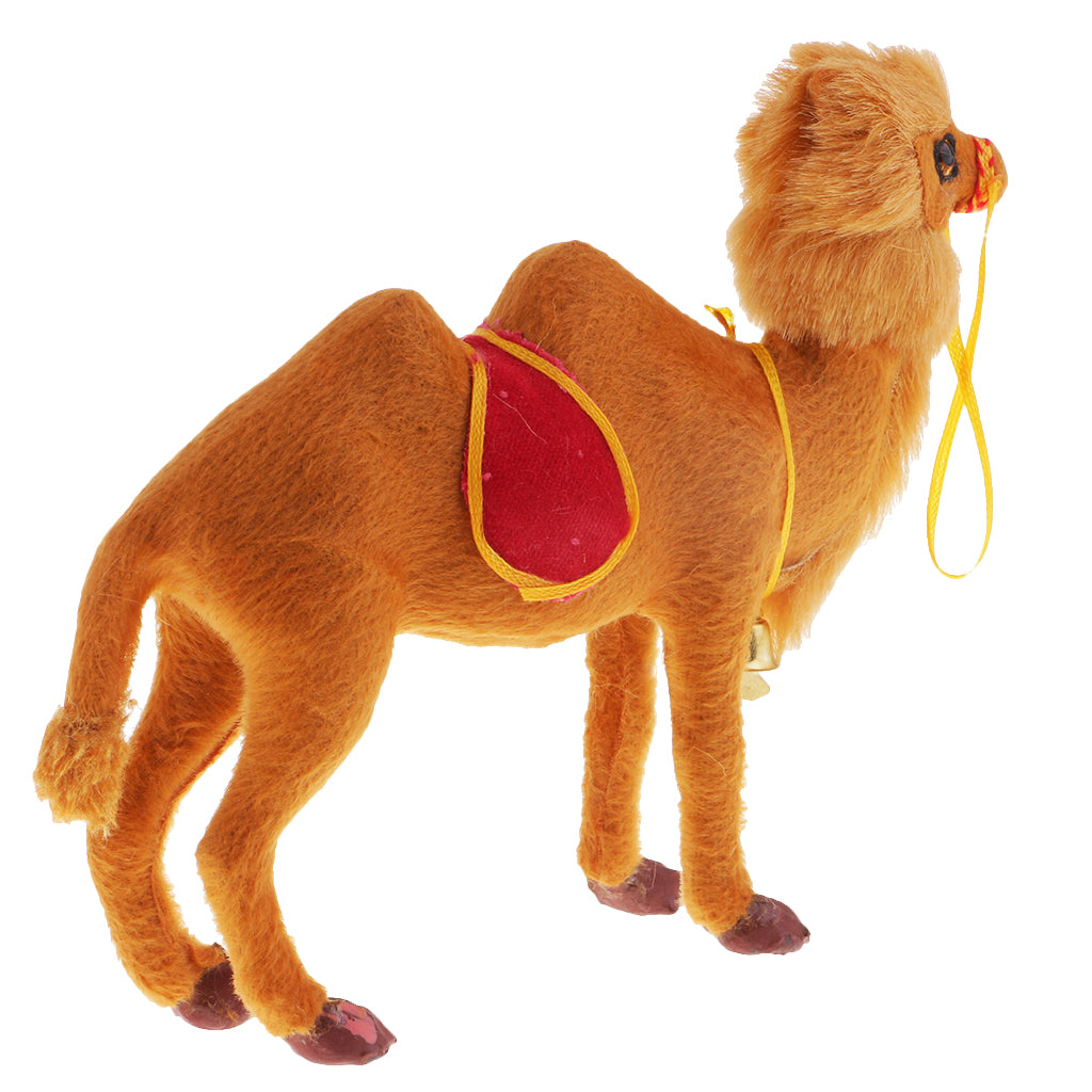 Simulation Animal Camel Model Action Figures Kids Educational Toy 19x5x16cm