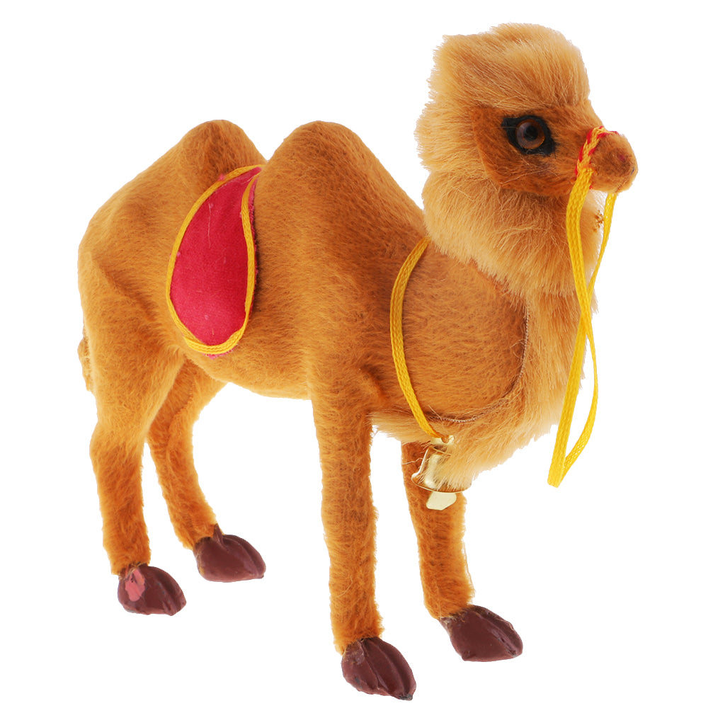 Simulation Animal Camel Model Action Figures Kids Educational Toy 19x5x16cm