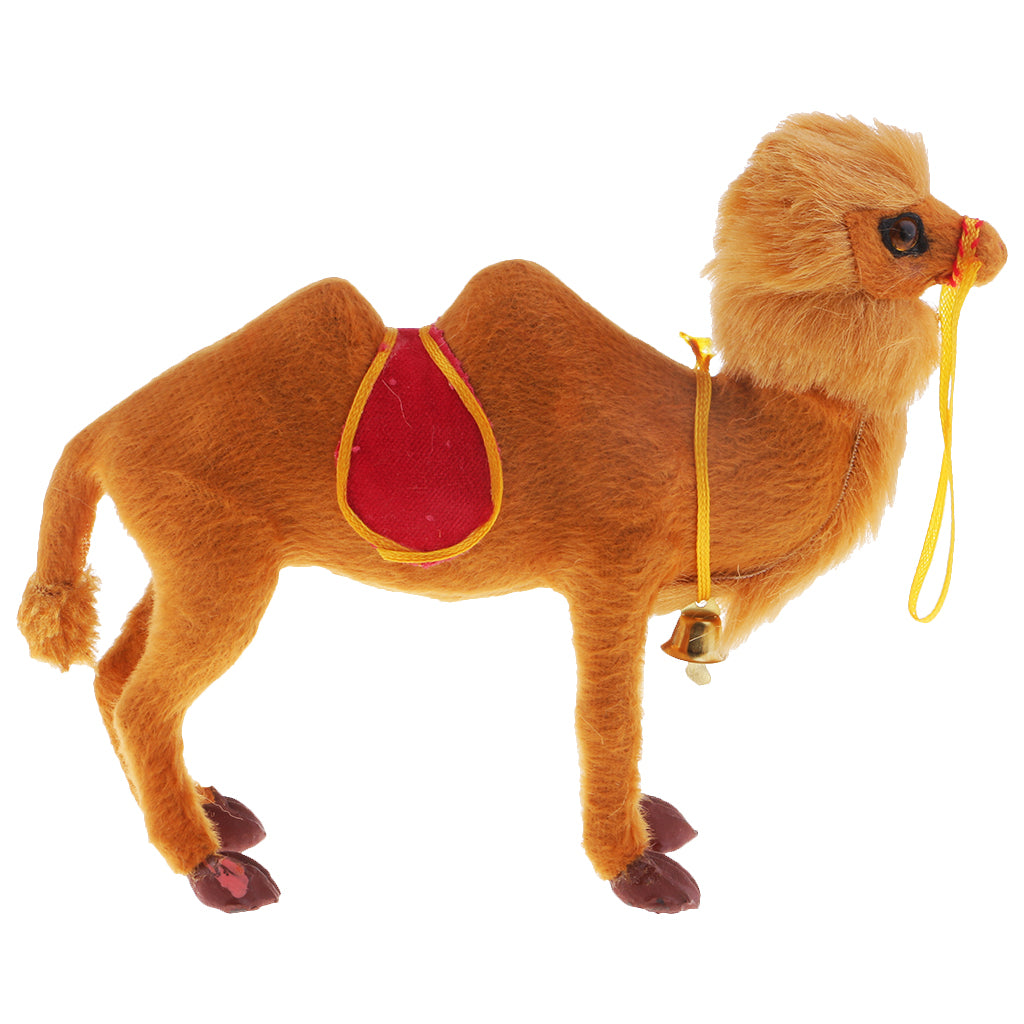 Simulation Animal Camel Model Action Figures Kids Educational Toy 19x5x16cm