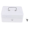 Creative Storage Box Building Block Shaped Metal Saving Space Box White