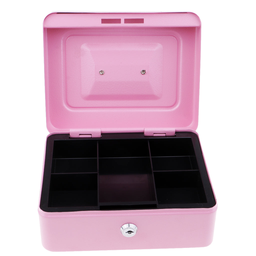 Creative Storage Box Building Block Shaped Metal Saving Space Box Pink