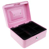 Creative Storage Box Building Block Shaped Metal Saving Space Box Pink