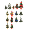 Artificial Tabletop Mini Christmas Tree Decor Miniature Xmas Tree Golden