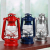 Kerosene Lamp Indoor Outdoor Hiking Metal Lantern Wedding Party Decor Red