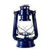 Kerosene Lamp Indoor Outdoor Hiking Metal Lantern Wedding Party Decor Blue