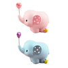 Cute Resin Small Elephant Figurines Indoor Desktop Decoration Blue