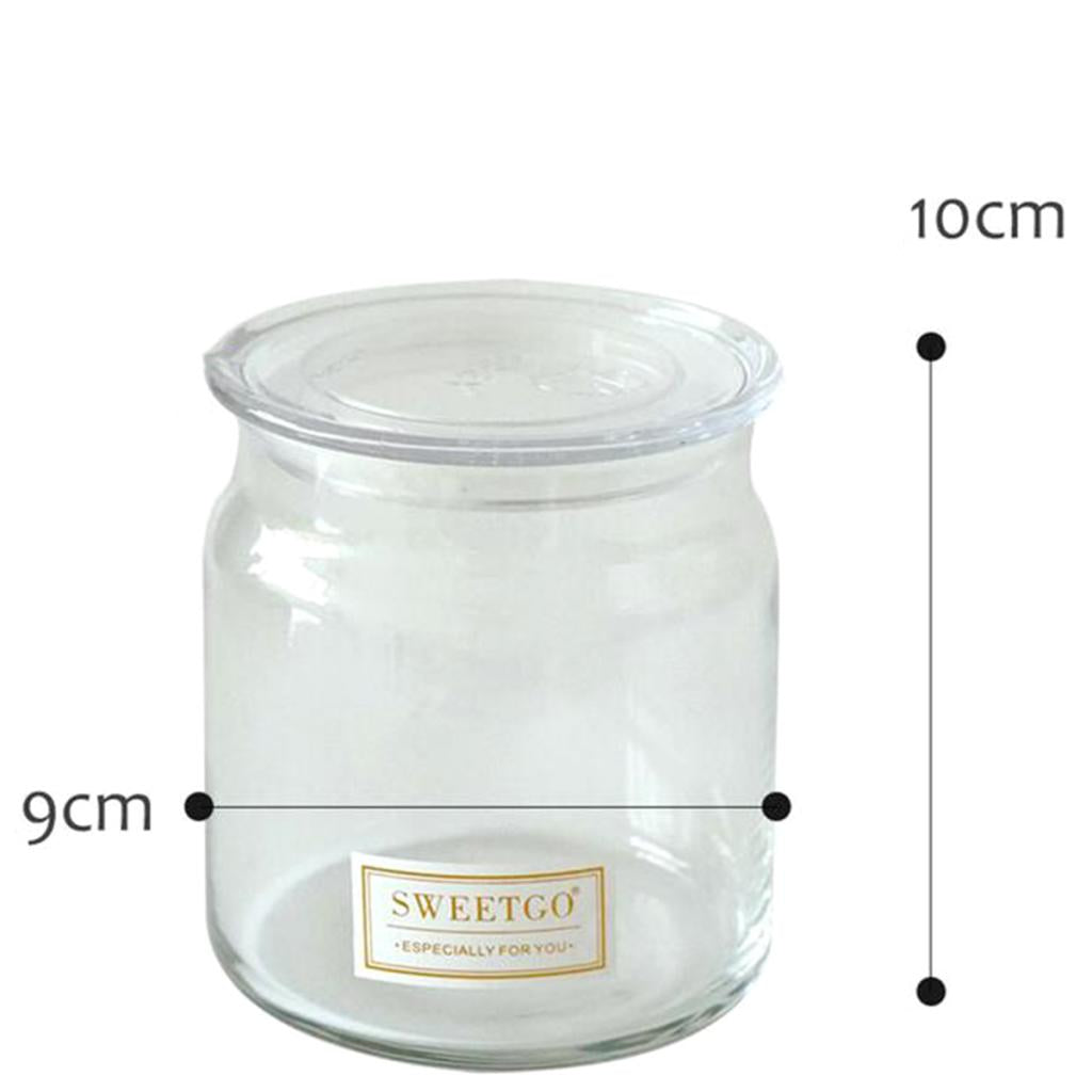 Simulation Cookie Cream Biscuit Glass Jar Tray Photo Props Jar-S