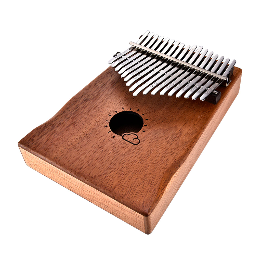 17 Keys Thumb Piano Kalimba Mahogany Portable Beginner Piano