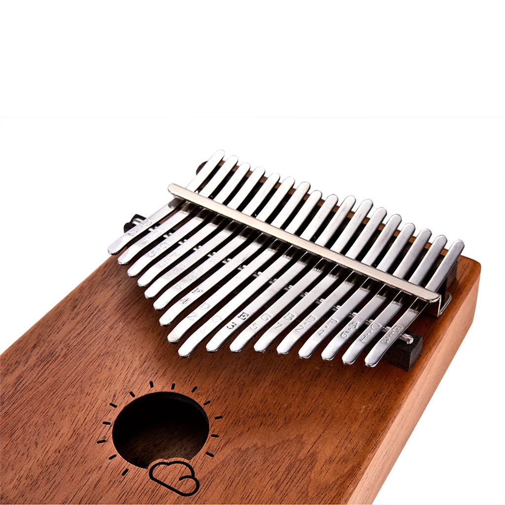 17 Keys Thumb Piano Kalimba Mahogany Portable Beginner Piano