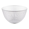 Creative Metal Fruit Snack Basket Bowl Kitchen Stainer Black/White A White L