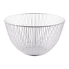 Creative Metal Fruit Snack Basket Bowl Kitchen Stainer Black/White A White L