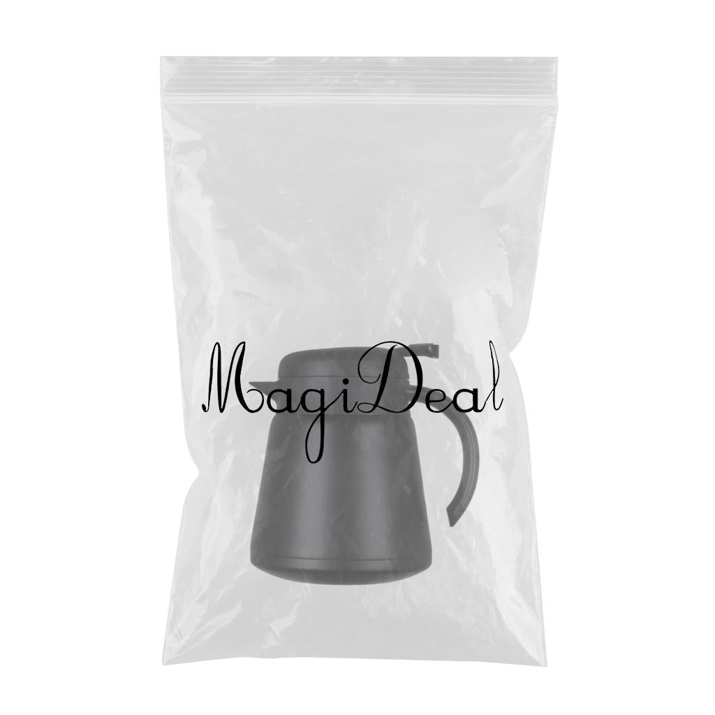 Insulated Double Wall  Sauce Boat Pot Serving Jug 650ml  Black