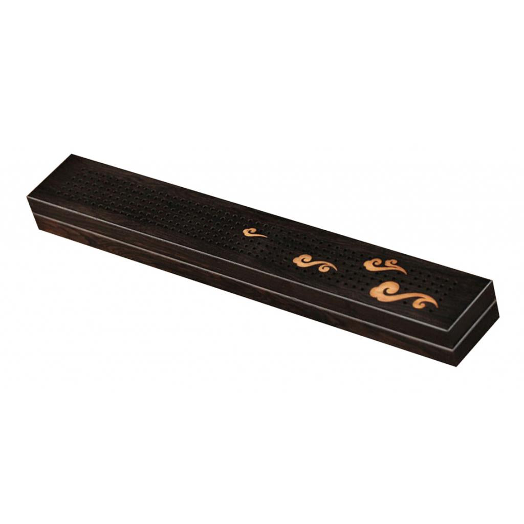 Traditional Wooden Incense Holder Burning Joss Insence Box Clouds