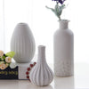 Frosted Ikebana Vase Elegant Desktop Flower Display Home Wedding Decor