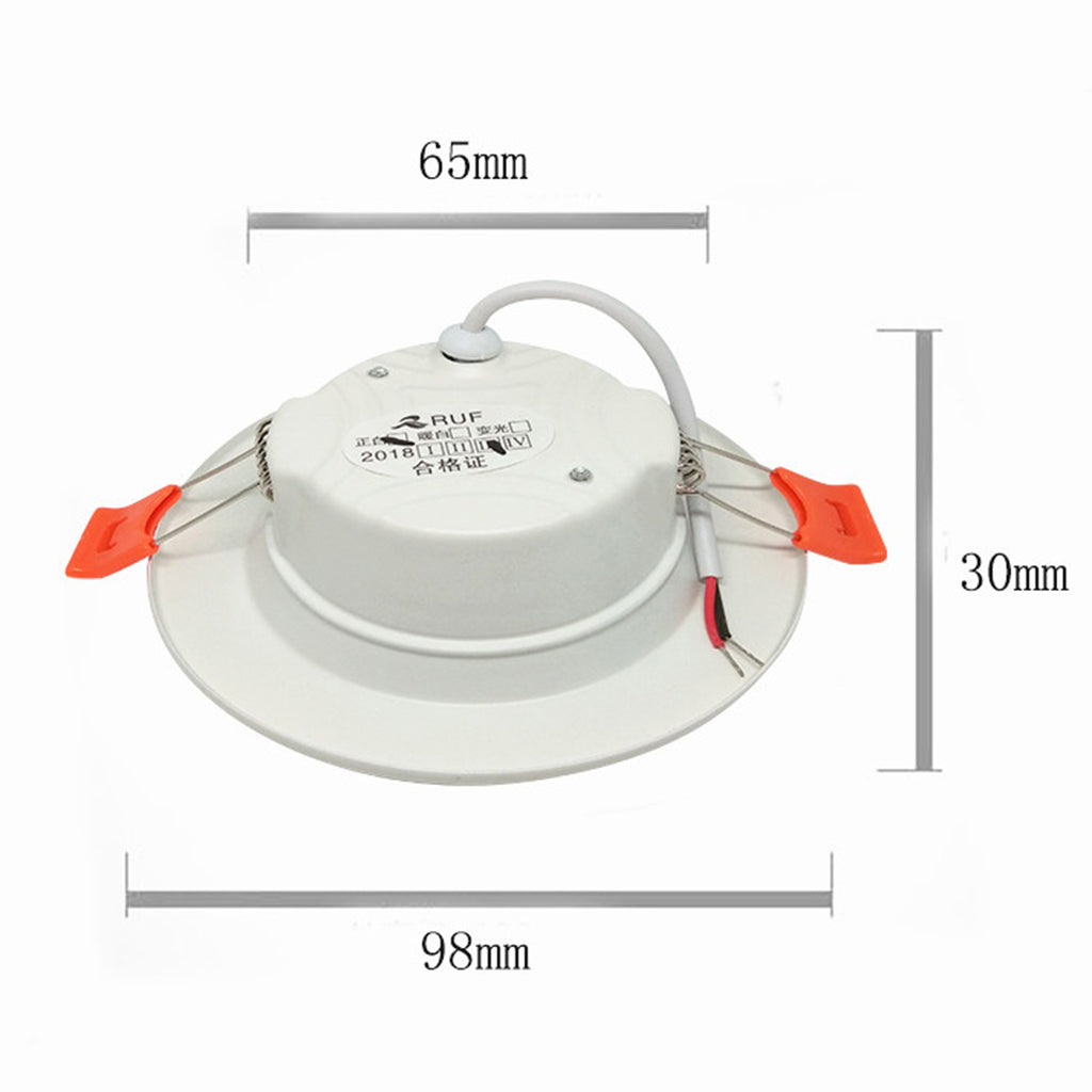 Recessed LED Ceiling Light   220-240V C Warm White